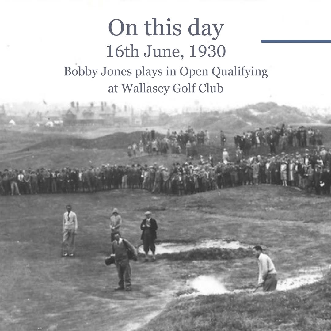Wallasey Golf Club Celebrates Bobby Jones' Historic Anniversary - @https://www.instagram.com/wallaseygolfclub