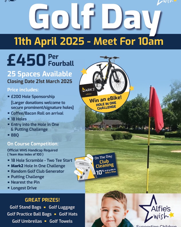 Join Us for the Inaugural Alfie's Wish Golf Day! - @https://www.instagram.com/wellow.golf.club