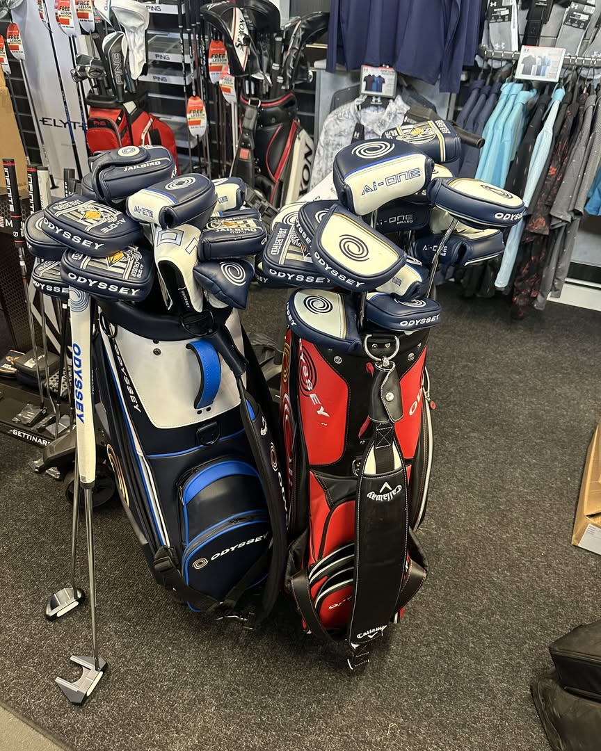 Try Odyssey Demo Putters This Weekend at Chilwell Manor GC - @https://www.instagram.com/chilwellmanorgolfclub