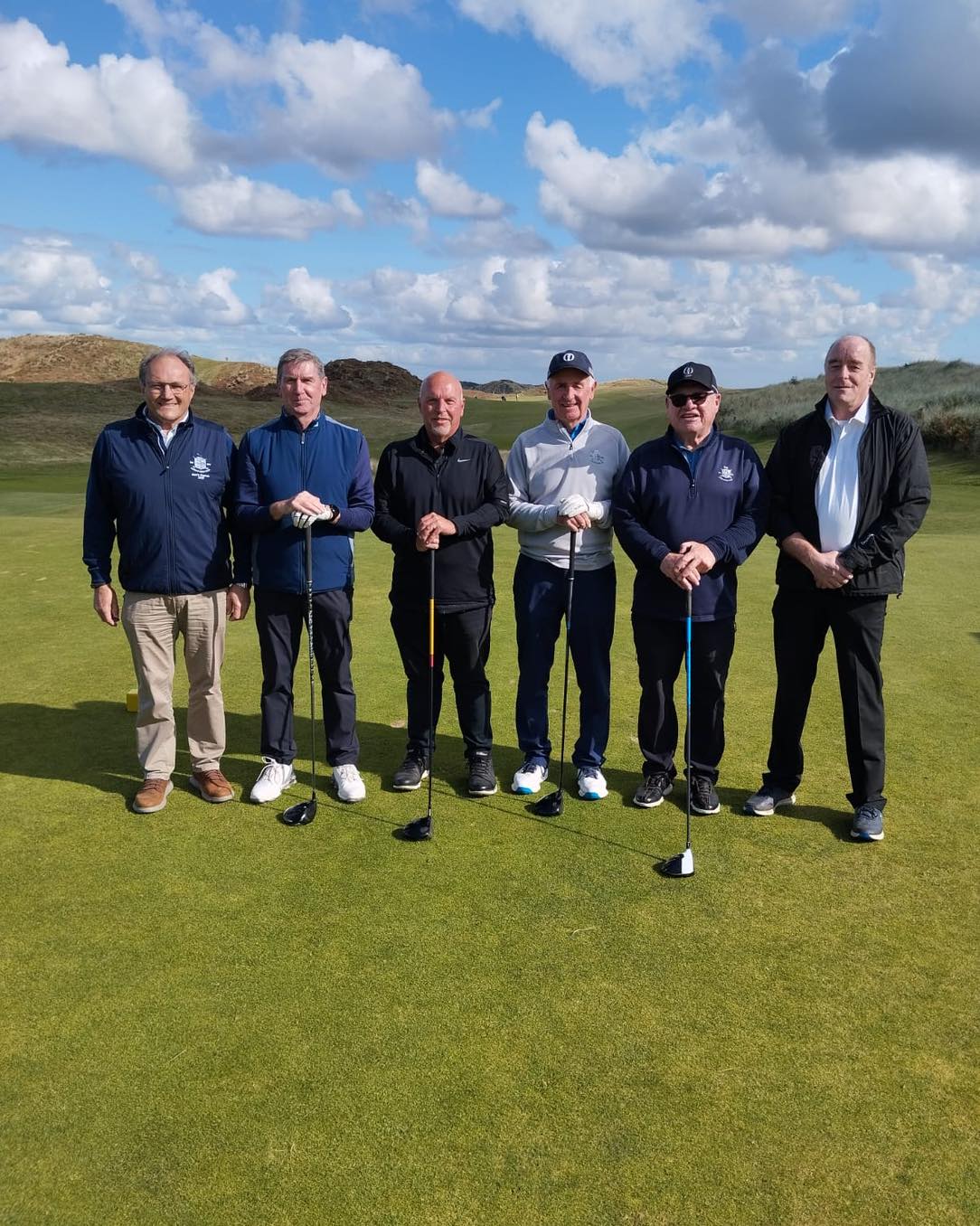 David Herron Celebrates Men's Captain's Day with Friends at Royal County Down - @https://www.instagram.com/lurgangolfclub