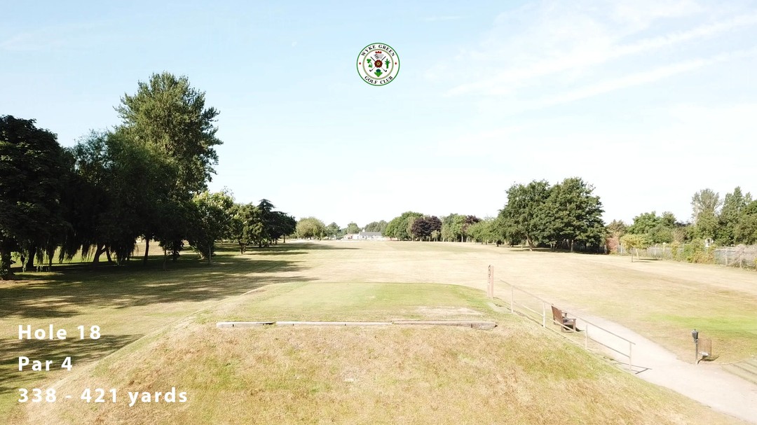 Challenging Par 4 at Wyke Green Golf Club Awaits Players - @https://www.instagram.com/wykegreengolfclub/