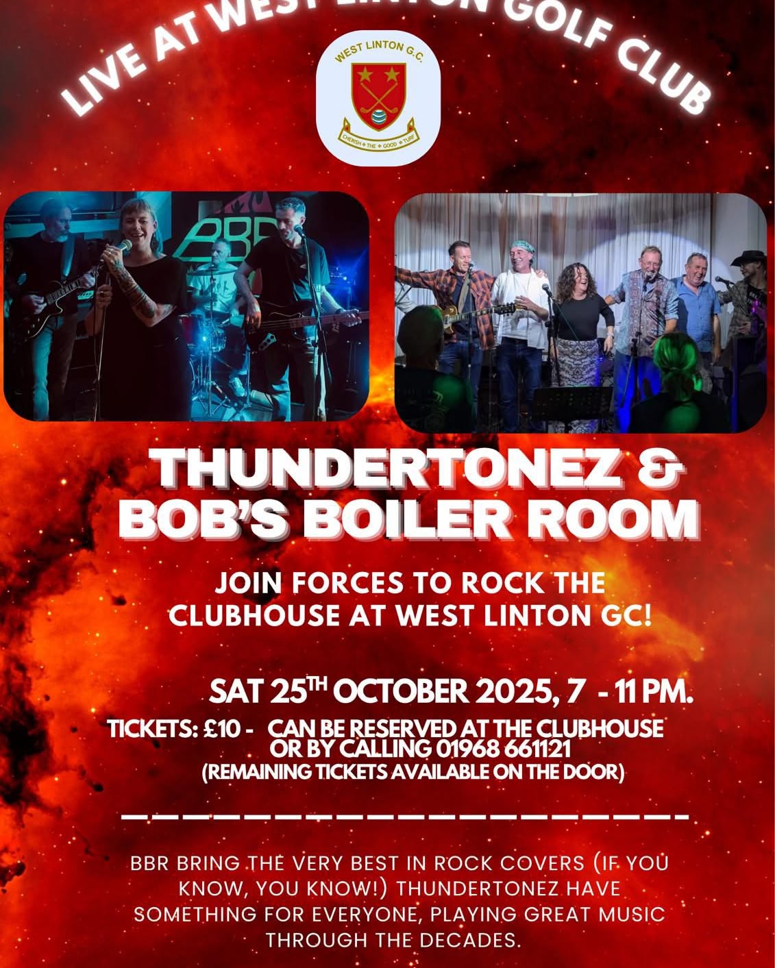 Enjoy Live Music at West Linton Golf Club This Weekend! - @https://www.instagram.com/westlintongolf