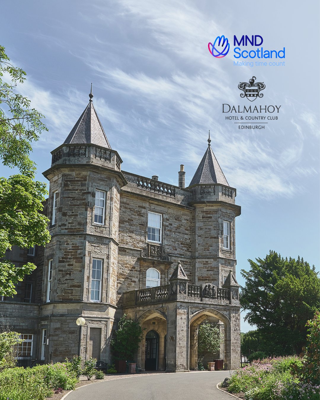 Dalmahoy Hotel Joins Festive £1 Appeal for MND Scotland - @https://www.instagram.com/dalmahoyhotel