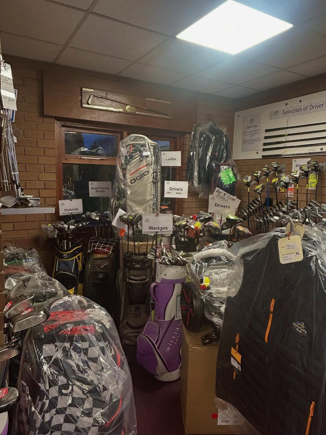 Fully Stocked Pro Shop at Aqualate Golf Centre Now Open - @https://www.instagram.com/aqualate_golf_centre