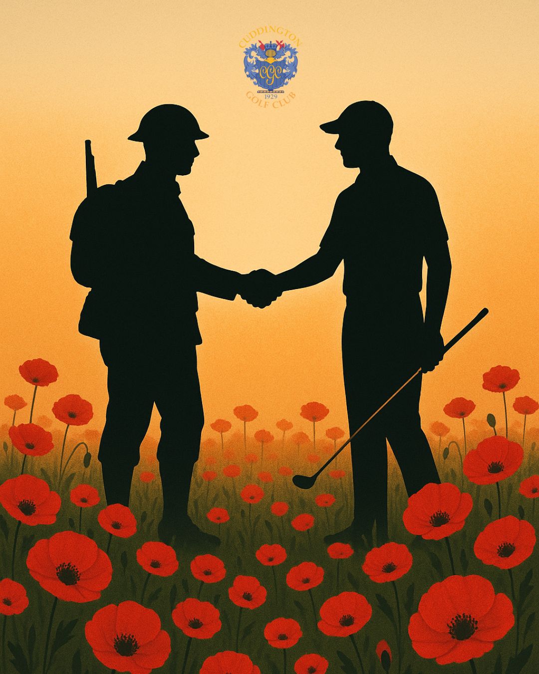 Cuddington Golf Club Pays Tribute on Remembrance Day - @https://www.instagram.com/cuddingtongolfclub