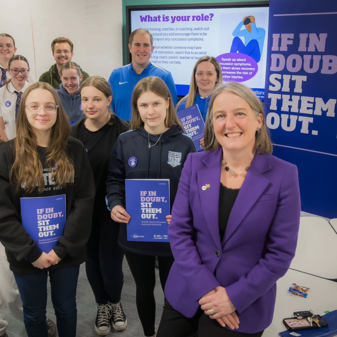 New Concussion Awareness Programme Launched for Schools - @https://www.instagram.com/sportscotland_