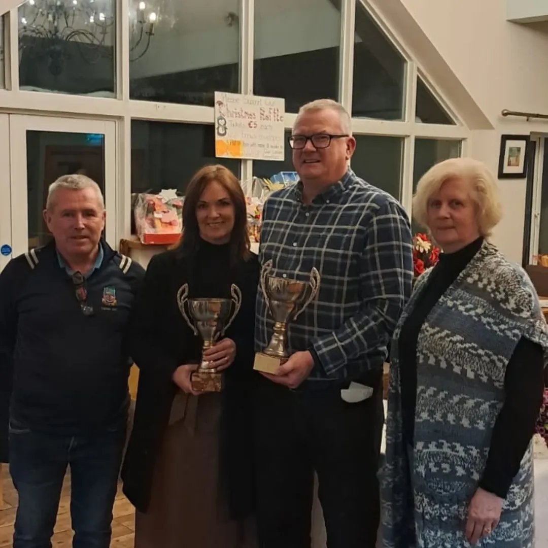 Grace Howard and Paul McGibney Win 2025 Hartman Cup at Kilrush Golf Club - @https://www.instagram.com/kilrushgolfclub