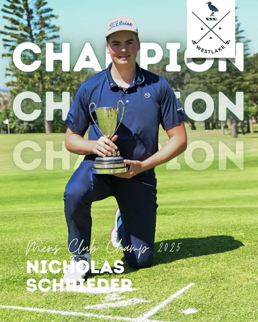 Nicholas Schrieder Crowned 2025 Club Champion at Westlake Golf Club - @https://www.instagram.com/westlakegolfclub