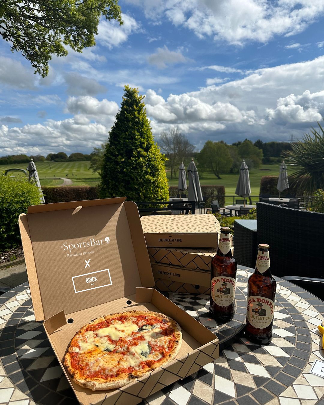Neapolitan Brick Pizza Now Served at Barnham Broom - @https://www.instagram.com/barnham_broom