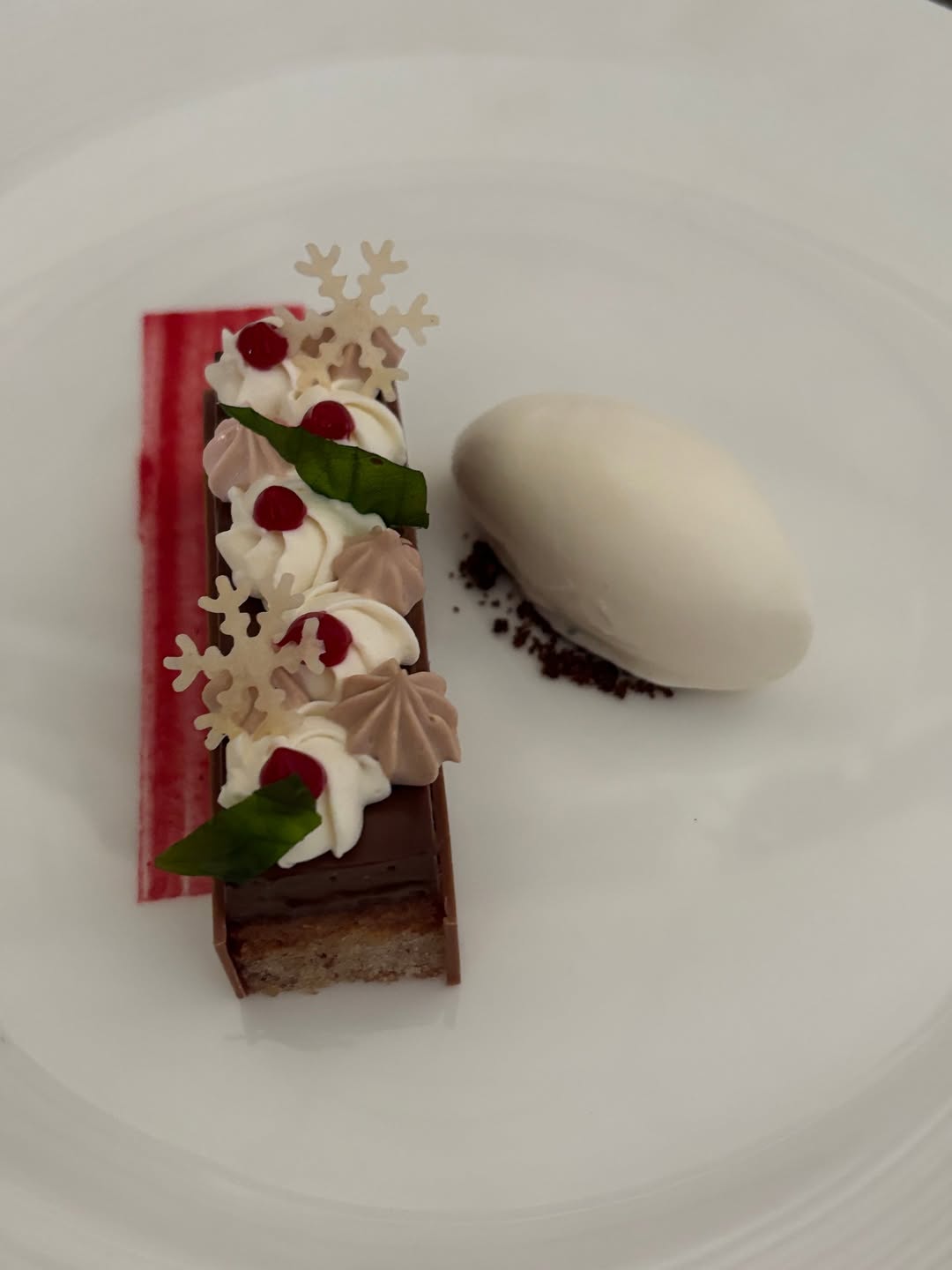 Indulge in Our Festive Tasting Menu Featuring Chocolate & Rosemary Namelaka - @https://www.instagram.com/tewkesburypark