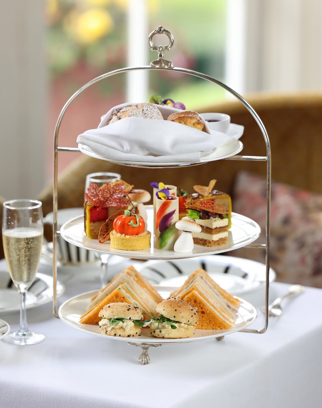 Indulge in Afternoon Tea at The K Club's Elegant Tea Rooms - @https://www.instagram.com/thekclubireland
