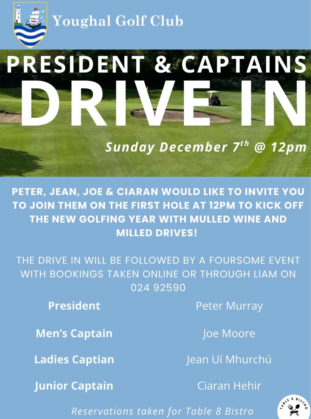 Exciting Start for Youghal Golf Club's New Year with Drive-In Event - @https://www.instagram.com/youghal_golf_club