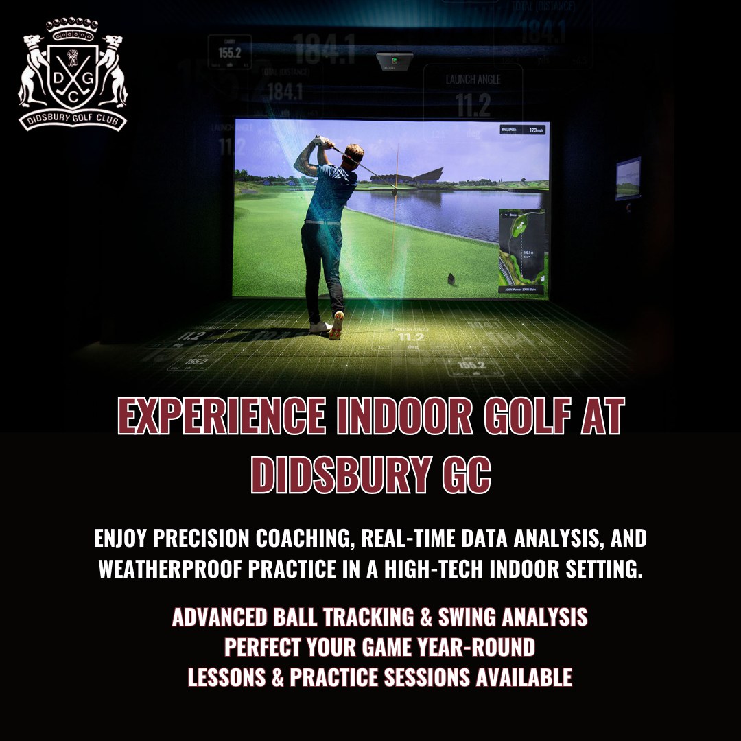 Experience Indoor Golf at Didsbury Golf Club with Cutting-Edge Technology! - @https://www.instagram.com/didsburygc