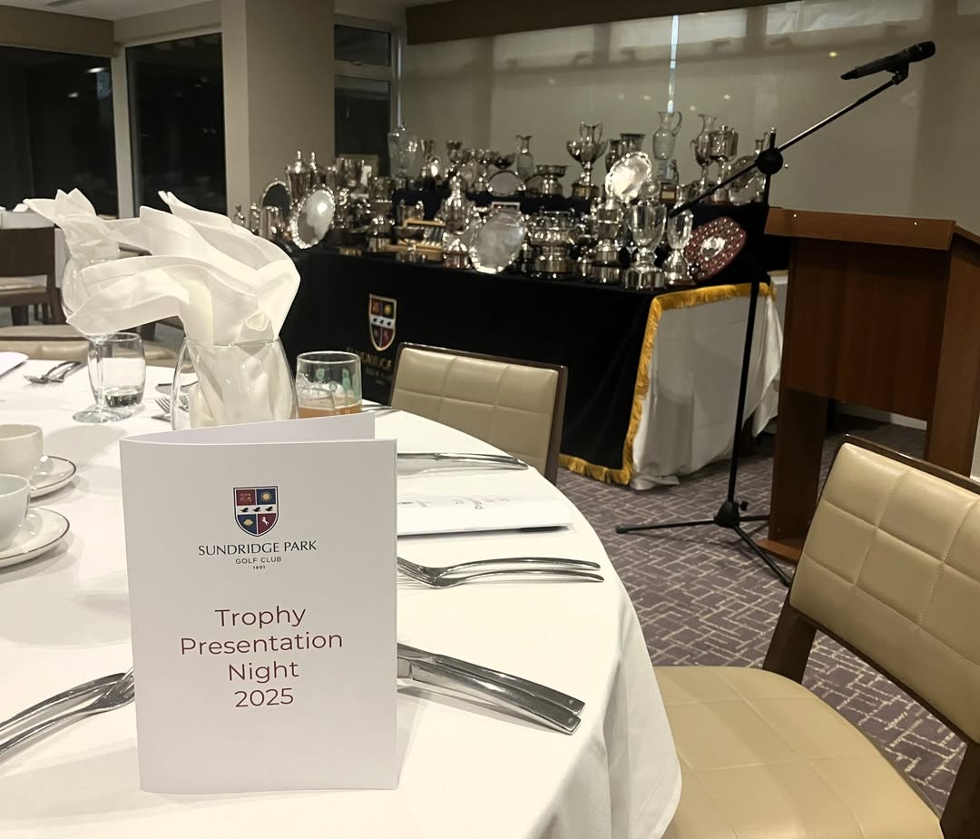 Celebrating Achievements at Friday’s Trophy Night🏆 - @https://www.instagram.com/sundridgeparkgolfclub/