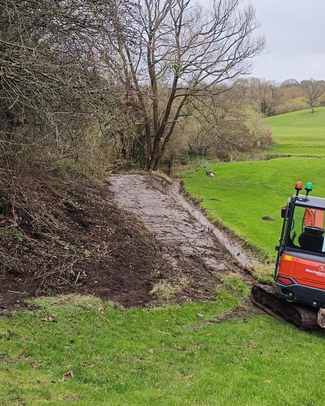 Ongoing Course Improvements at Brookdale Golf Club - @https://www.instagram.com/brookdale_golf_club/