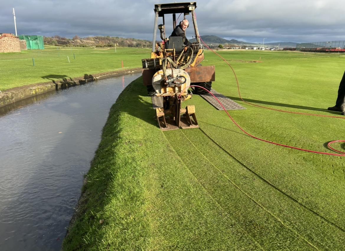 Completion of Phased Irrigation Installation at Leven Links Golf Club - @https://www.instagram.com/levenlinks