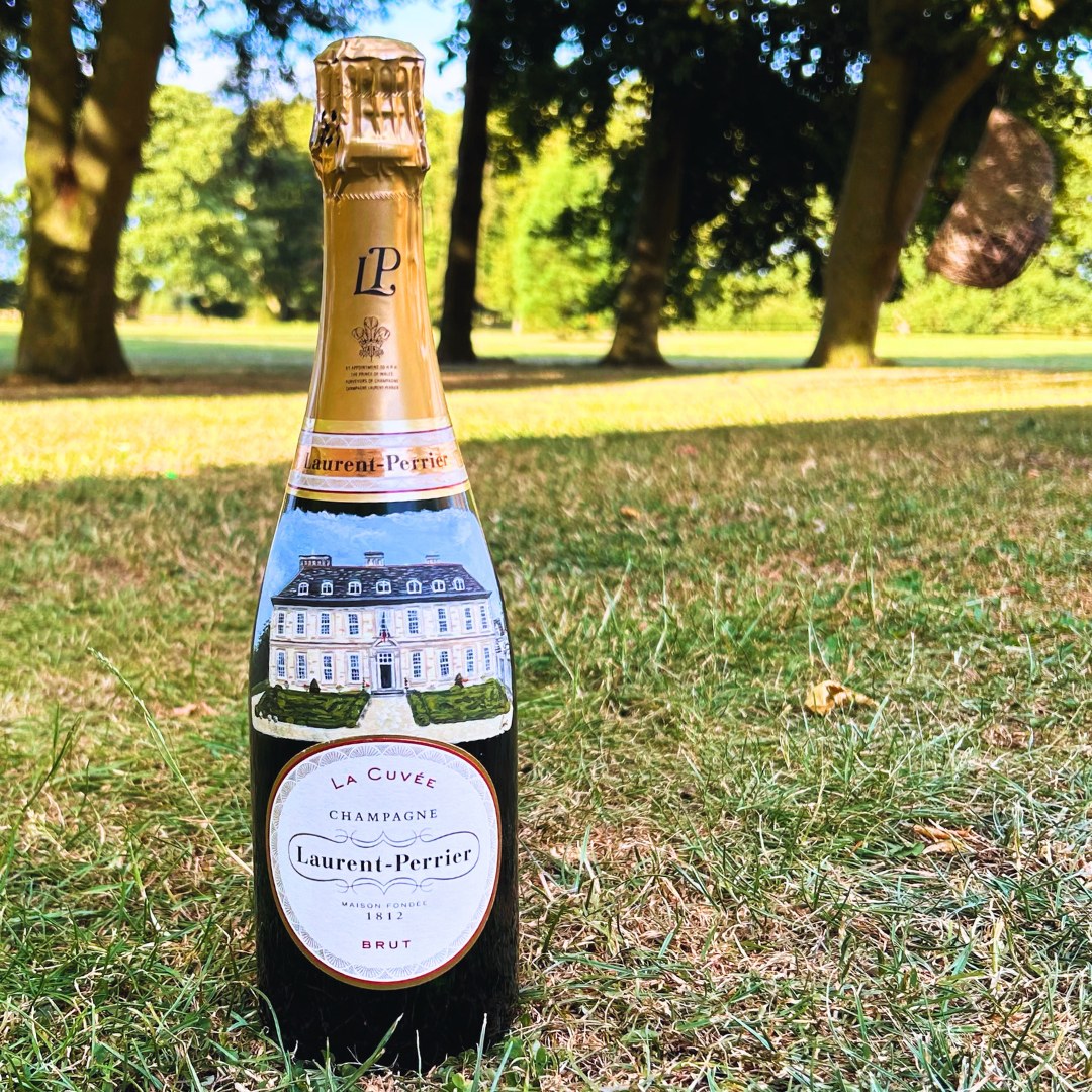 Stapleford Park launches hand-painted Laurent Perrier giveaway - @https://www.instagram.com/staplefordpark