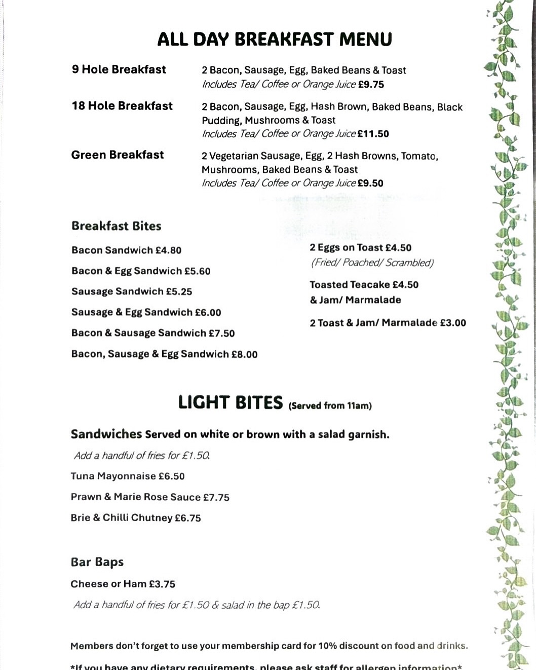 Cleobury Mortimer Golf Club welcomes all visitors daily - @https://www.instagram.com/cleoburygolf