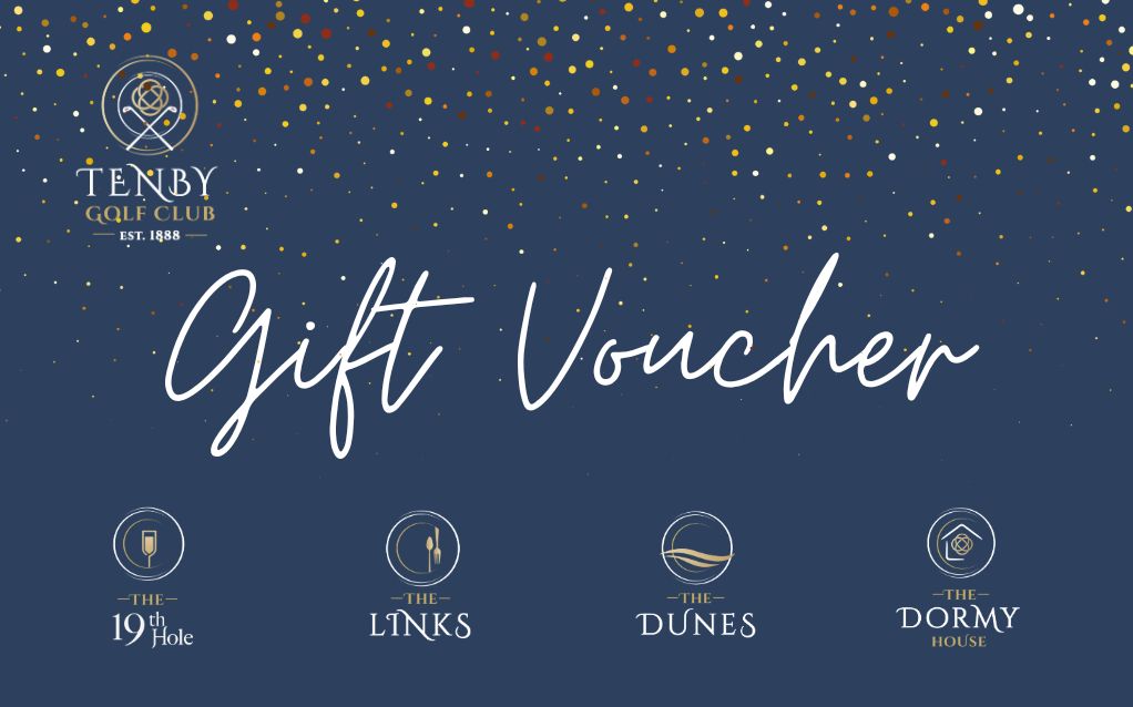 Tenby Golf Club promotes versatile gift vouchers for all - @https://www.instagram.com/tenbygolfclub1888