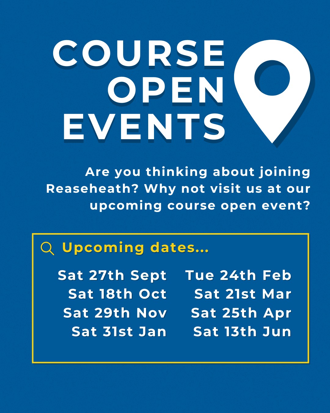 Reaseheath College Invites Future Students to Open Events for September 2026 - @https://www.instagram.com/reaseheathcollege