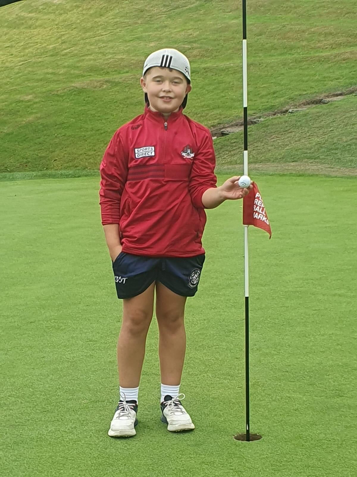 11-year-old scores hole-in-one at Macroom Golf Club - @https://www.instagram.com/macroomgolf