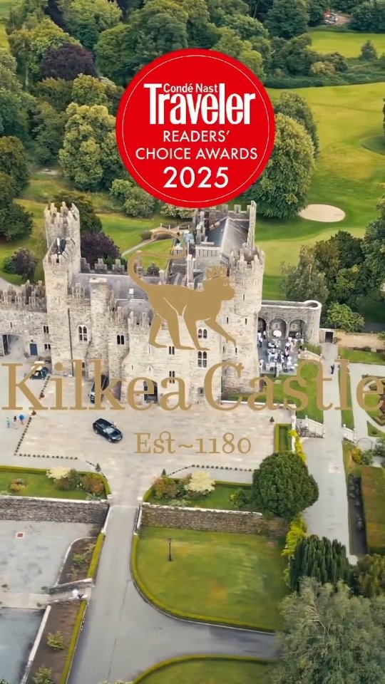 Kilkea Castle named among Ireland's Top 10 Hotels for 2025 - @https://www.instagram.com/kilkeacastle