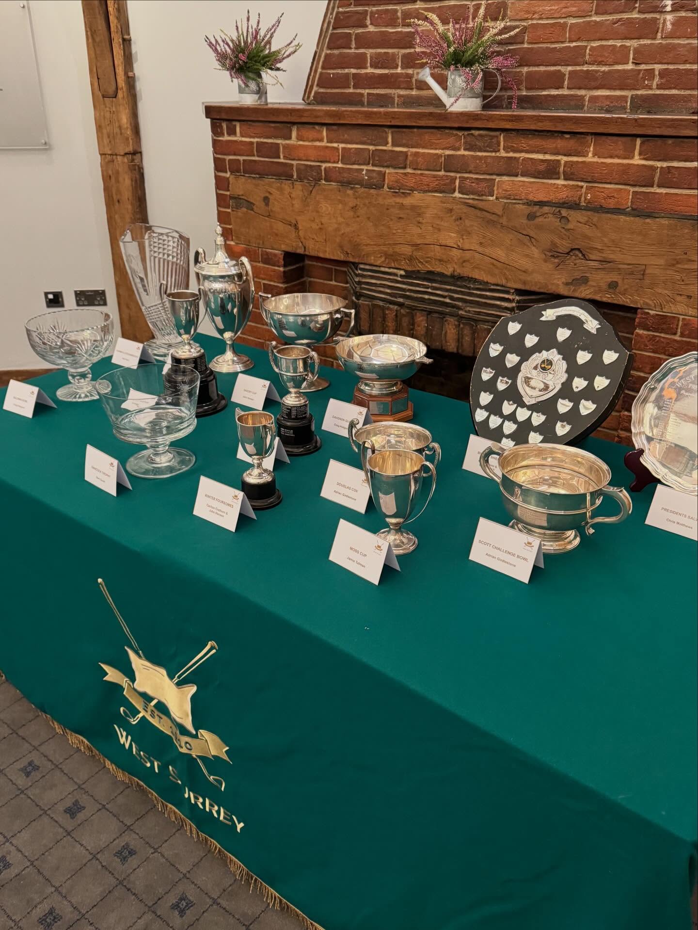 West Surrey Golf Club Celebrates Its Gentlemen’s Dinner Event - @https://www.instagram.com/west_surrey_golf_club