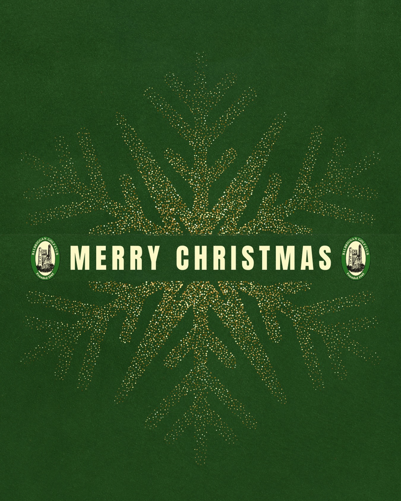 Balbriggan Golf Club sends heartfelt Christmas wishes - @https://www.instagram.com/balbriggangolfclub