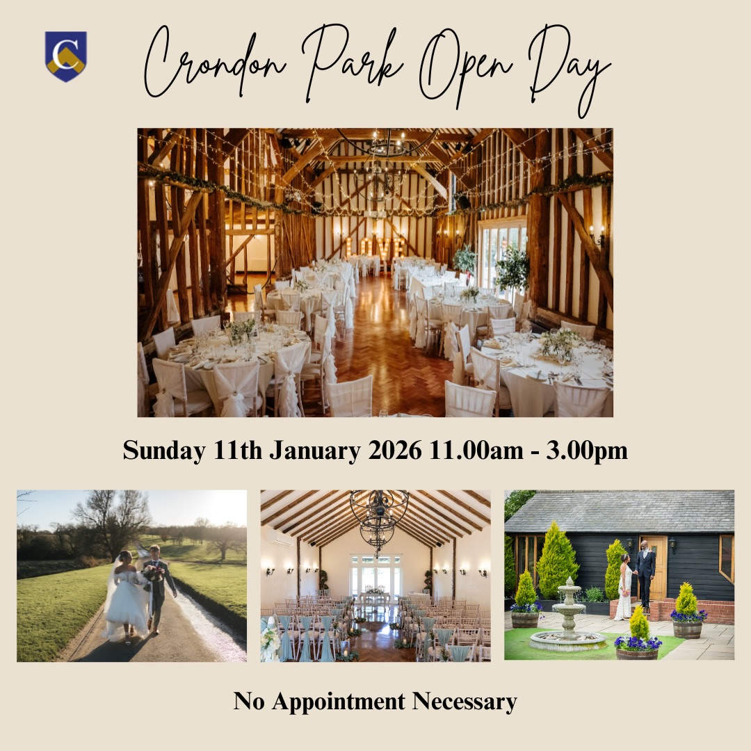 Crondon Park: Open Day on January 11, 2026 - Perfect Venue to Start the New Year - @https://www.instagram.com/crondonpark