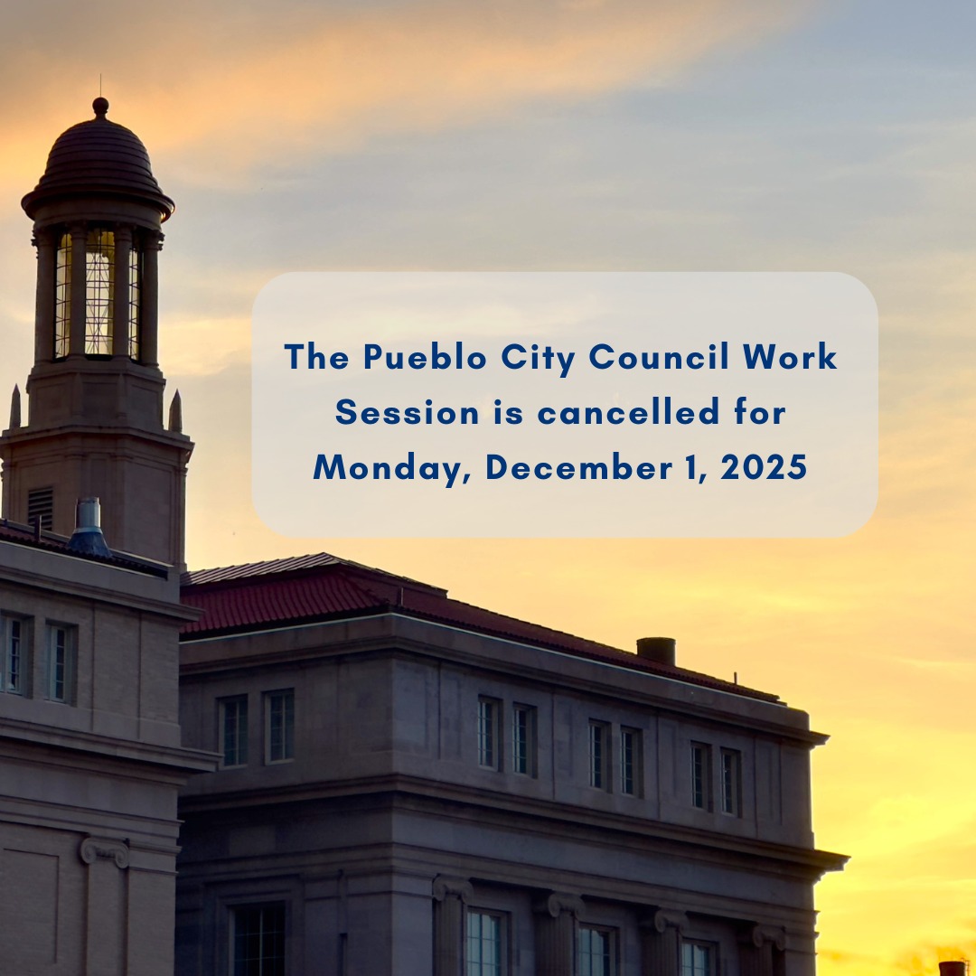 City of Pueblo Golf Club cancels Dec 1 work session - @https://www.instagram.com/cityofpueblo