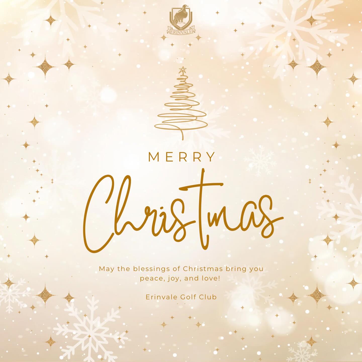 Erinvale Golf Estate sends warm Christmas wishes - @https://www.instagram.com/erinvalegolfestate