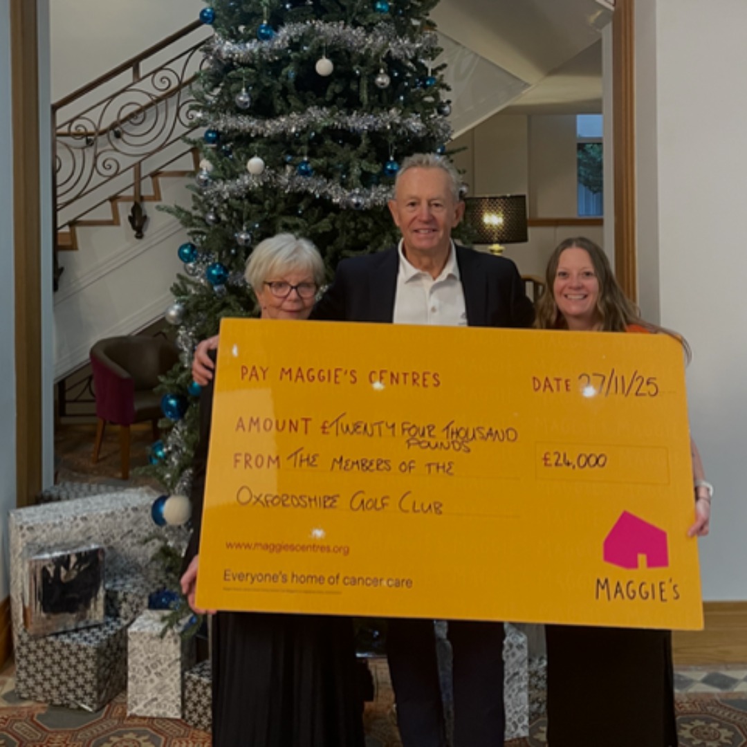 The Oxfordshire Golf Club raises £24,000 for Maggie’s charity - @https://www.instagram.com/theoxfordshire