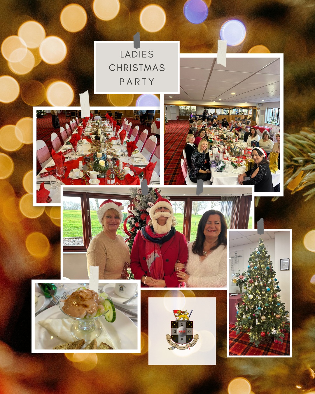 Festive Ladies' Christmas Lunch at Stoke Rochford Golf Club - @https://www.instagram.com/stokerochfordgolfclub