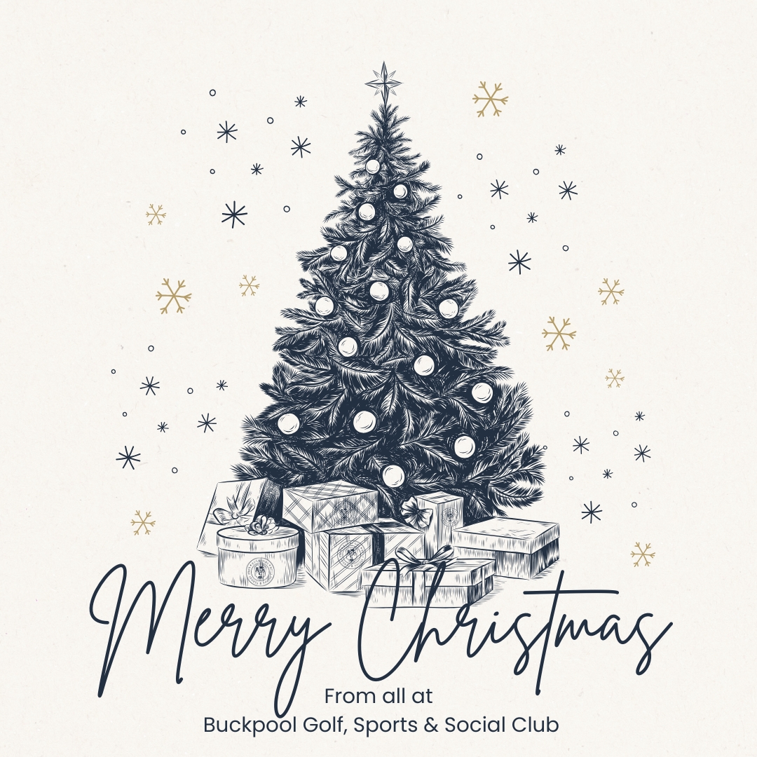 Buckpool Golf Club sends festive wishes to its community - @https://www.instagram.com/buckpoolgolfclub