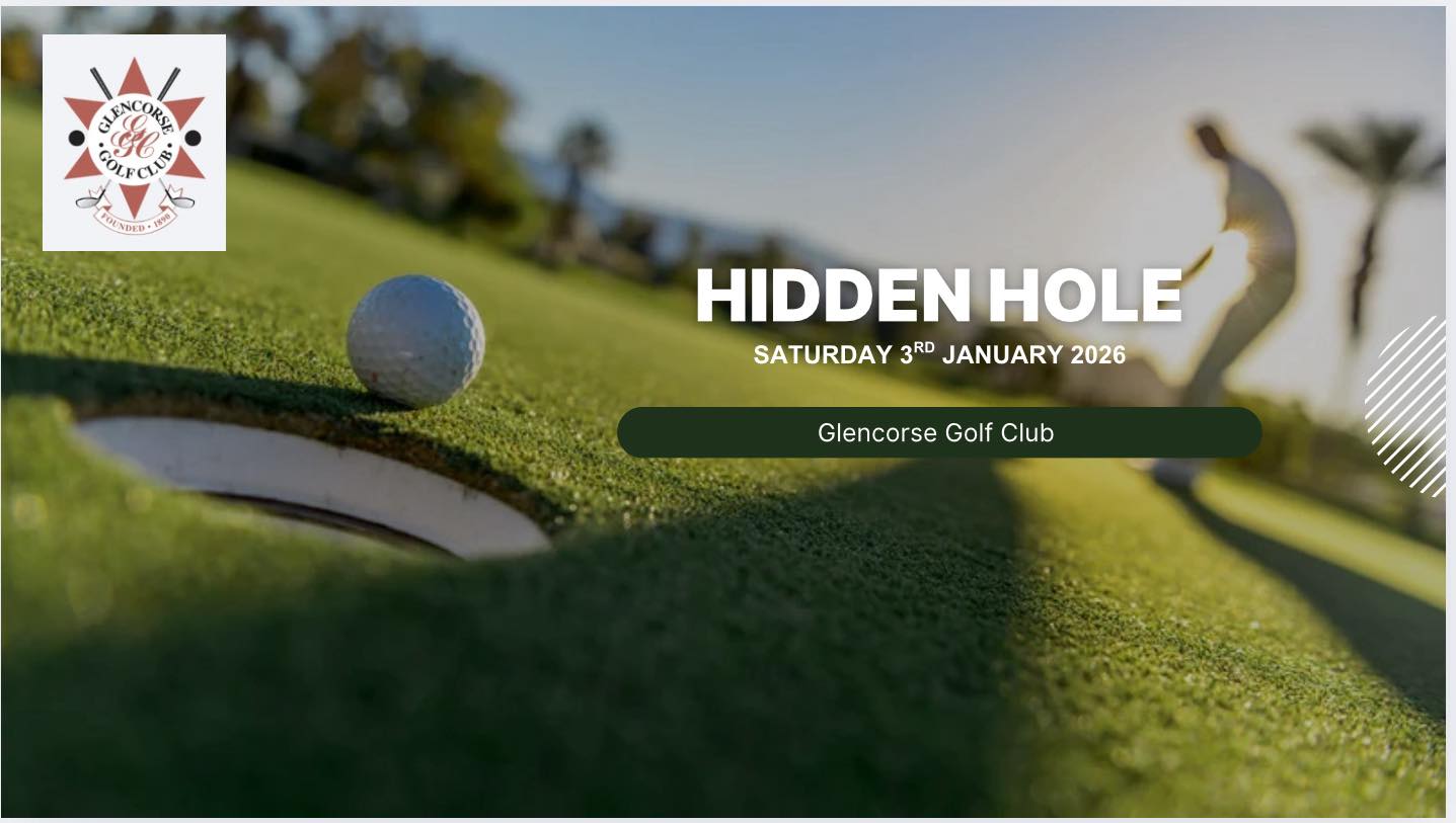 Glencorse Golf Club announces Hidden Hole Competition 2026 - @https://www.instagram.com/glencorsegolfclub