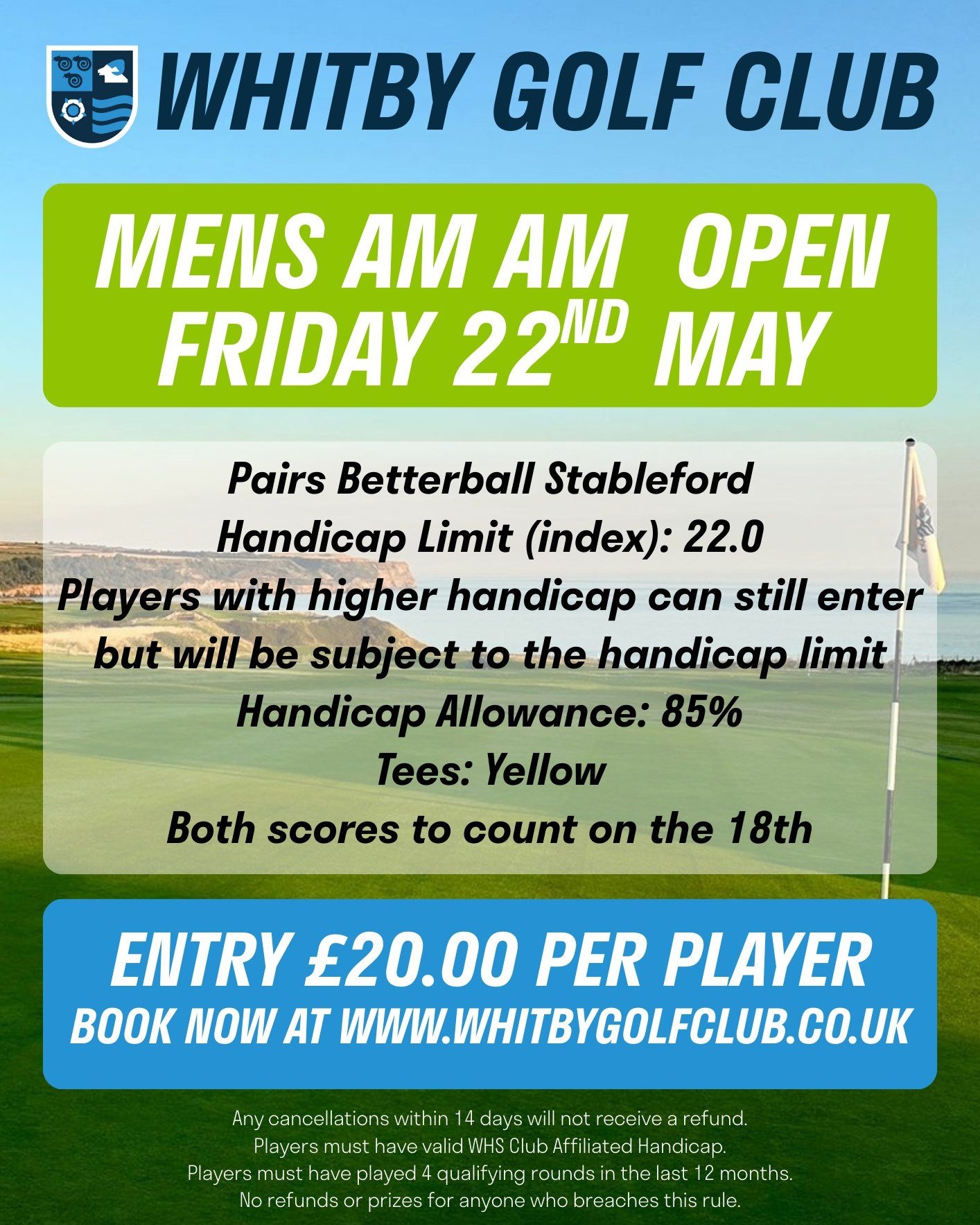 Whitby Golf Club announces first Open of 2026 - @https://www.instagram.com/whitbygolf