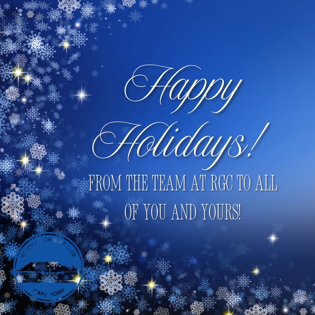 Rondebosch Golf Club thanks members and wishes Merry Christmas - @https://www.instagram.com/rondeboschgolfclub