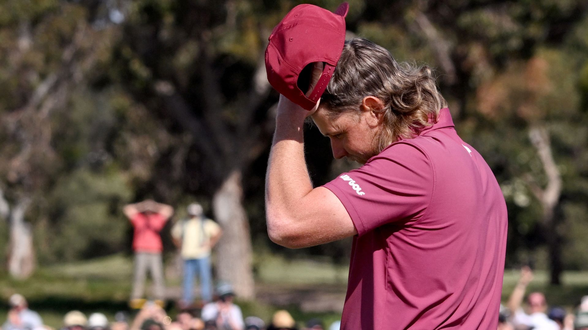 Cam Smith missed just one putt to force a playoff at the Crown Australian Open (Photo: Getty)