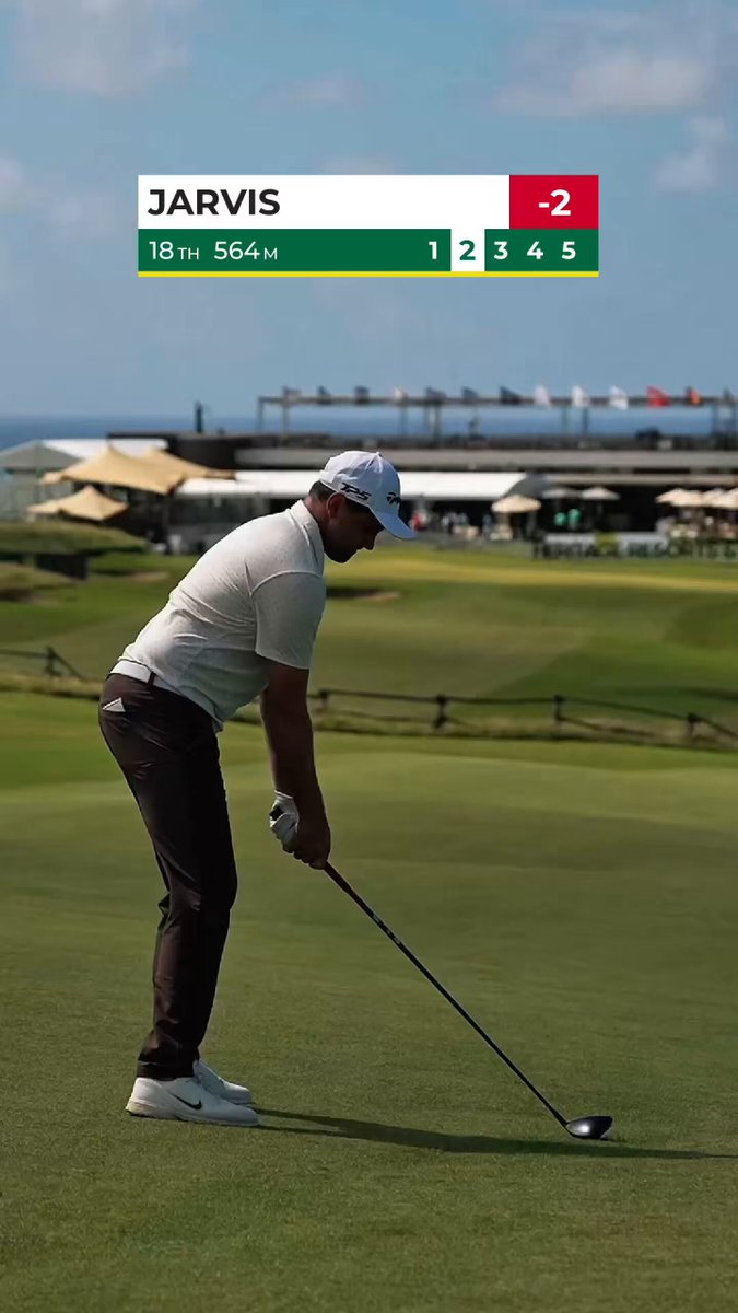 Casey Jarvis Nears Eagle at AfrAsia Bank Mauritius Open
