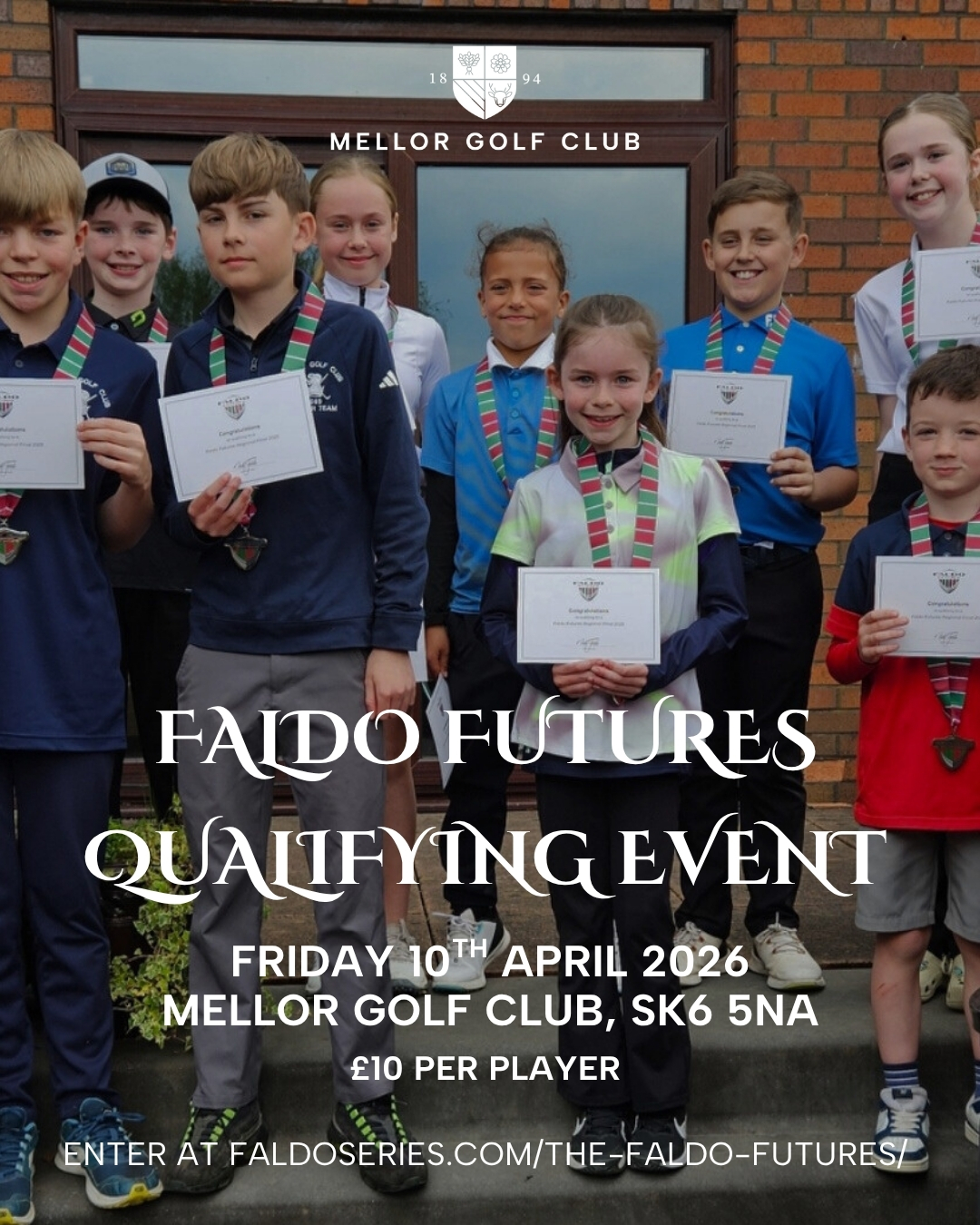 Faldo Futures Qualifying Event at Mellor Golf Club - @https://www.instagram.com/mellorgolfclub