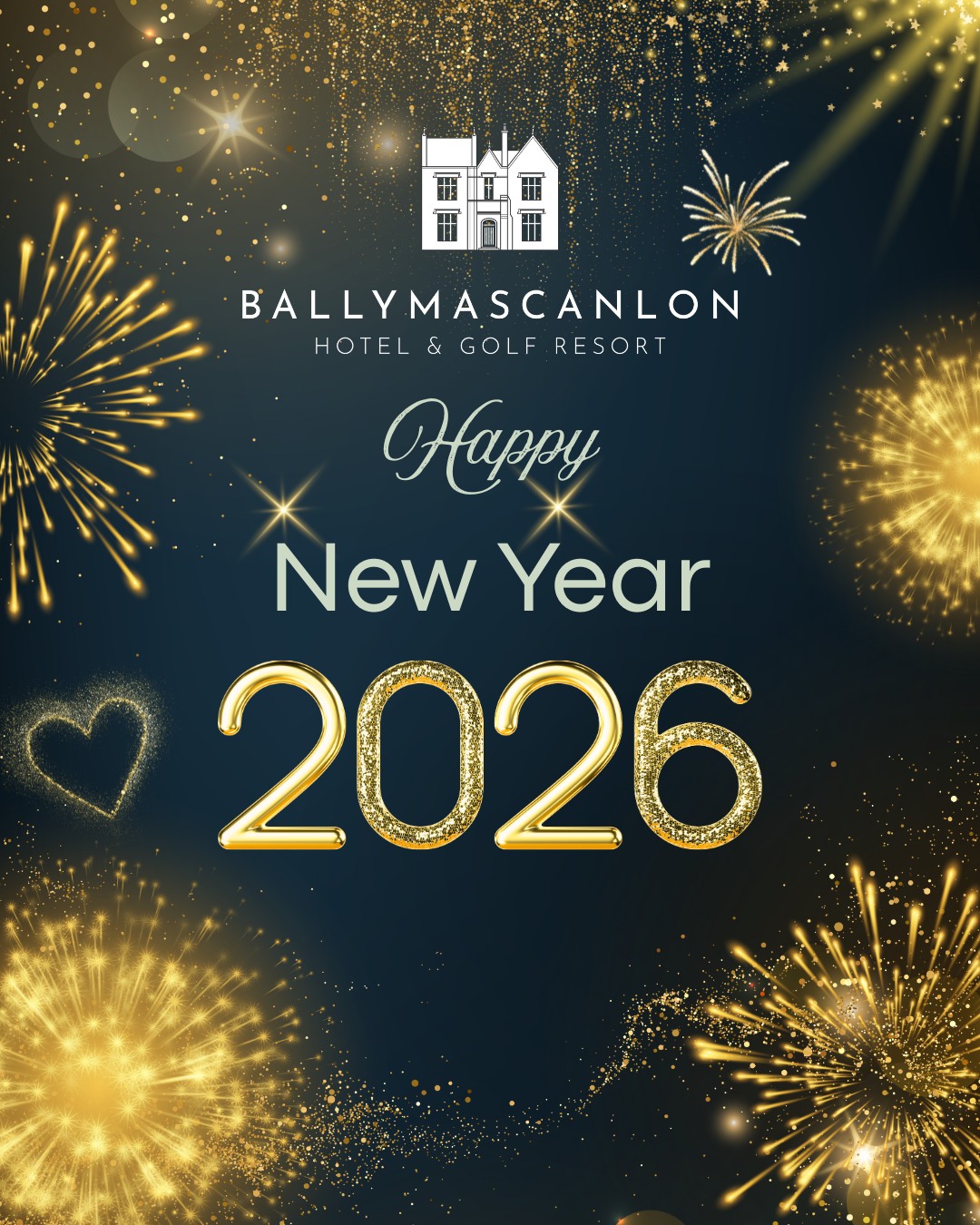 Ballymascanlon Hotel Celebrates New Year with Guests - @https://www.instagram.com/ballymascanlonhotel
