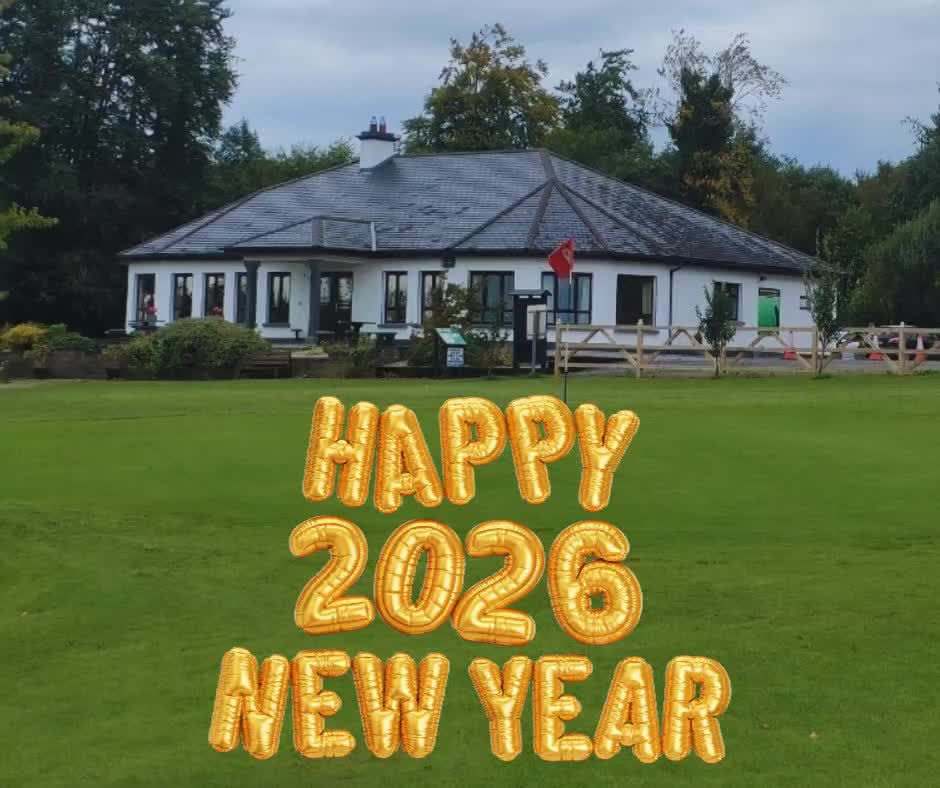 Happy New Year from Strokestown Golf Club! Celebrating 2026 Ahead - @https://www.instagram.com/strokestowngolfclub
