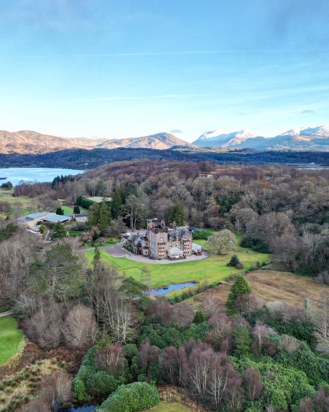 Isle of Eriska Welcomes the New Year with Gratitude - @https://www.instagram.com/Isleoferiska