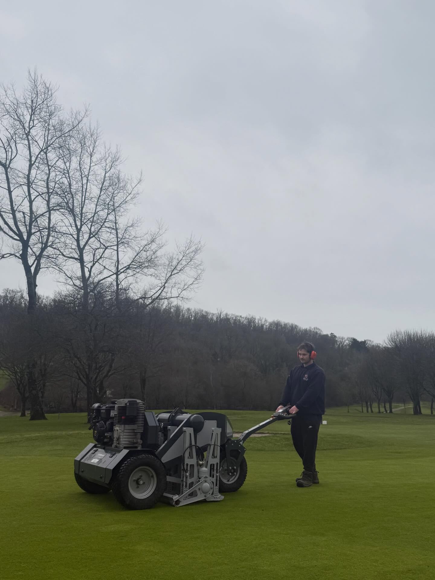 Wells Golf Club Introduces Air2G2 Machine for Deep Aeration - @https://www.instagram.com/wellsgolfclub