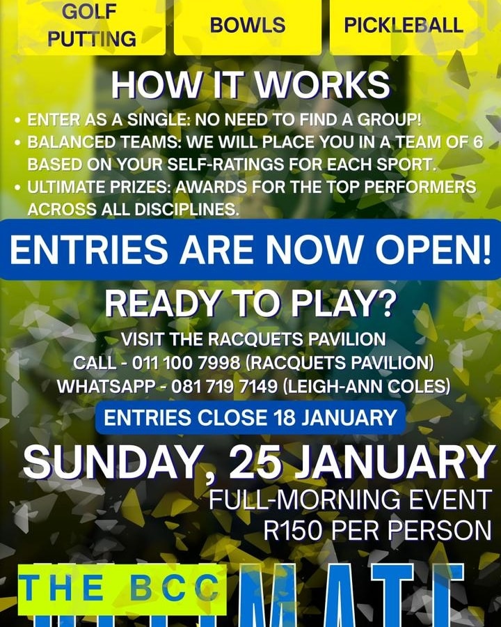 Bryanston Country Club Hosts Exciting Ultimate Inter Sports Challenge - @https://www.instagram.com/bryanstoncc