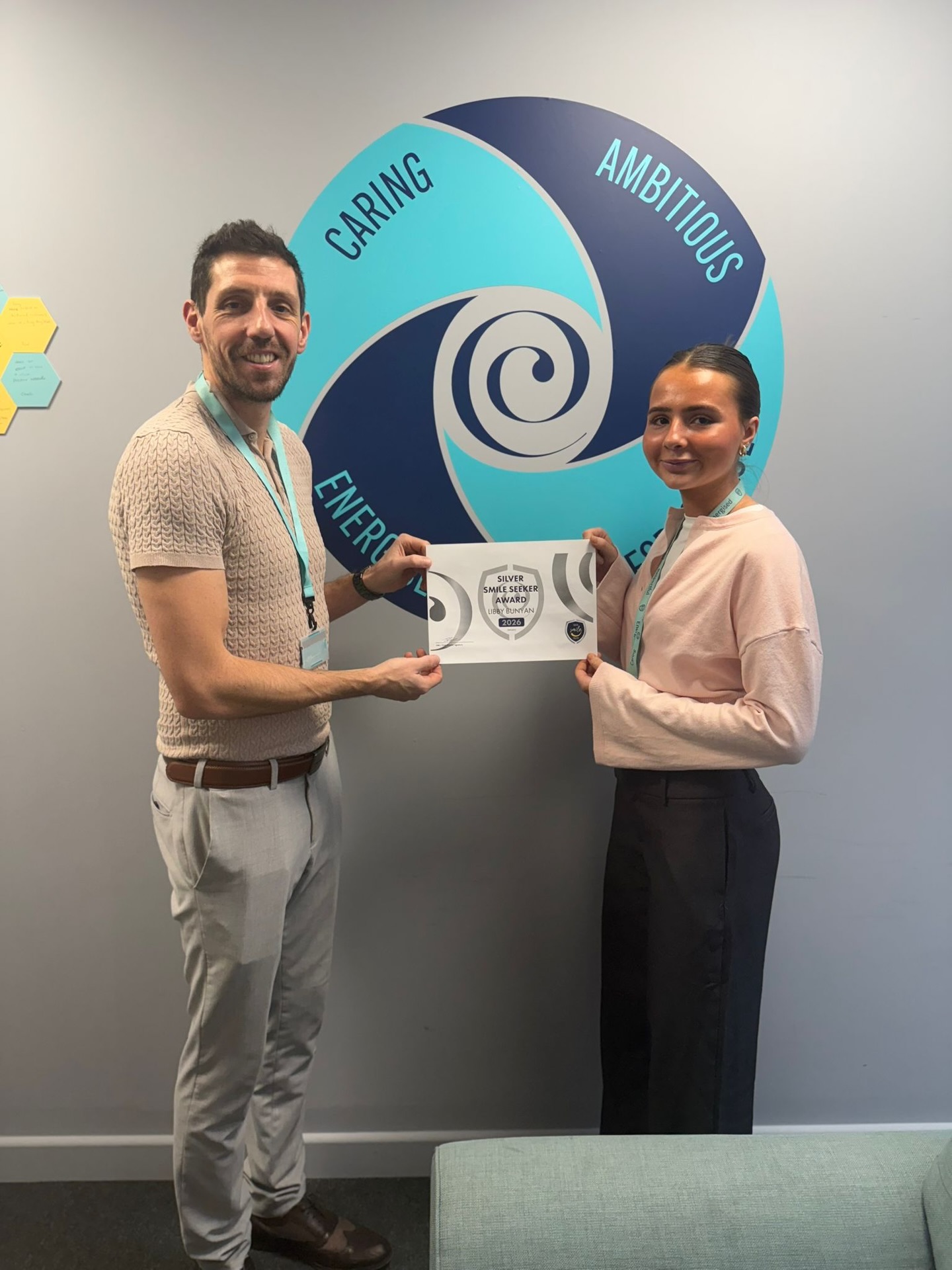 Chesfield Downs Golf Club Celebrates Libby's Silver Award Recognition - @https://www.instagram.com/chesfielddowns