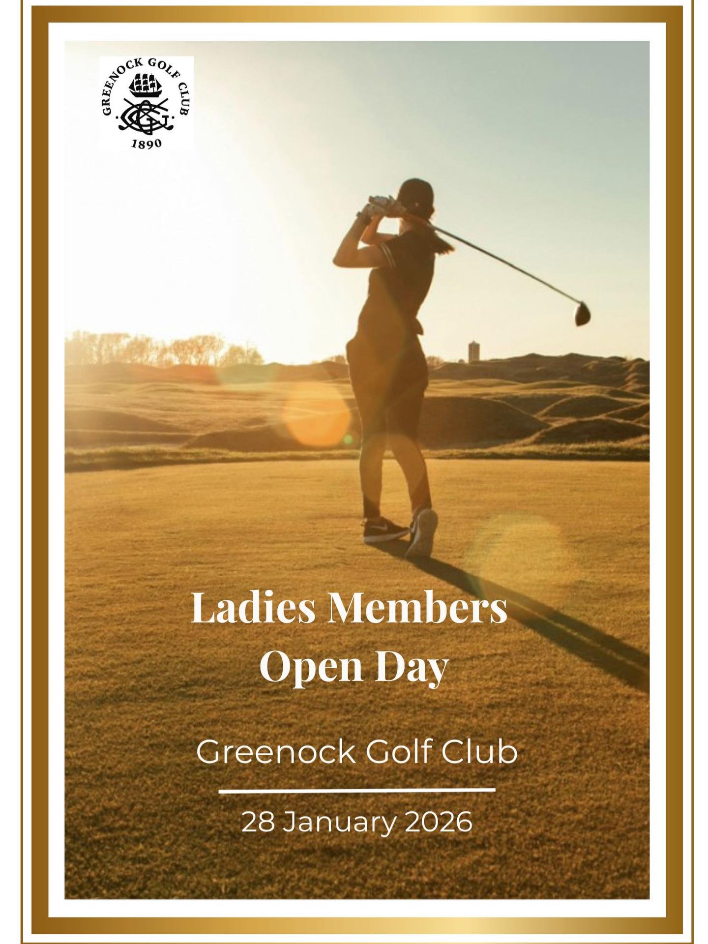 Ladies Members Open Day at Greenock Golf Club - Join Us! - @https://www.instagram.com/greenockgolfclub