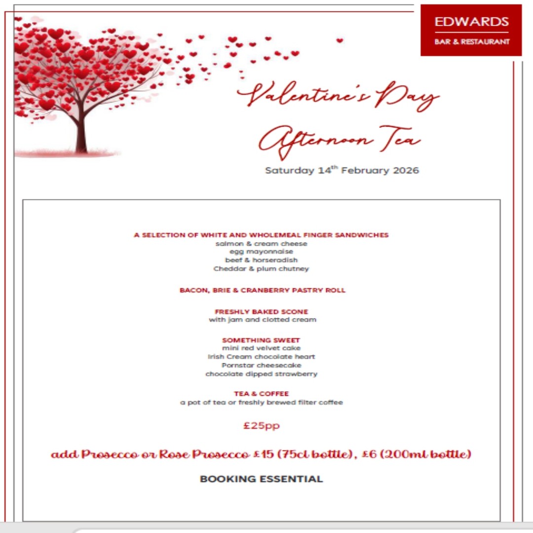 Bromsgrove Golf Club's Special Valentine's Afternoon at Edwards Bar - @https://www.instagram.com/bromsgrovegolf