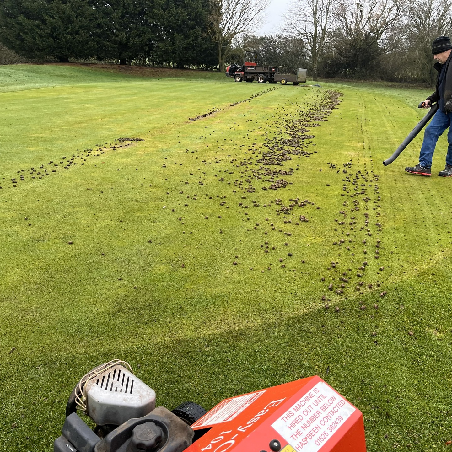 Rushden Golf Club Achieves Excellent Progress on 4th Green - @https://www.instagram.com/rushdengolfclub2019