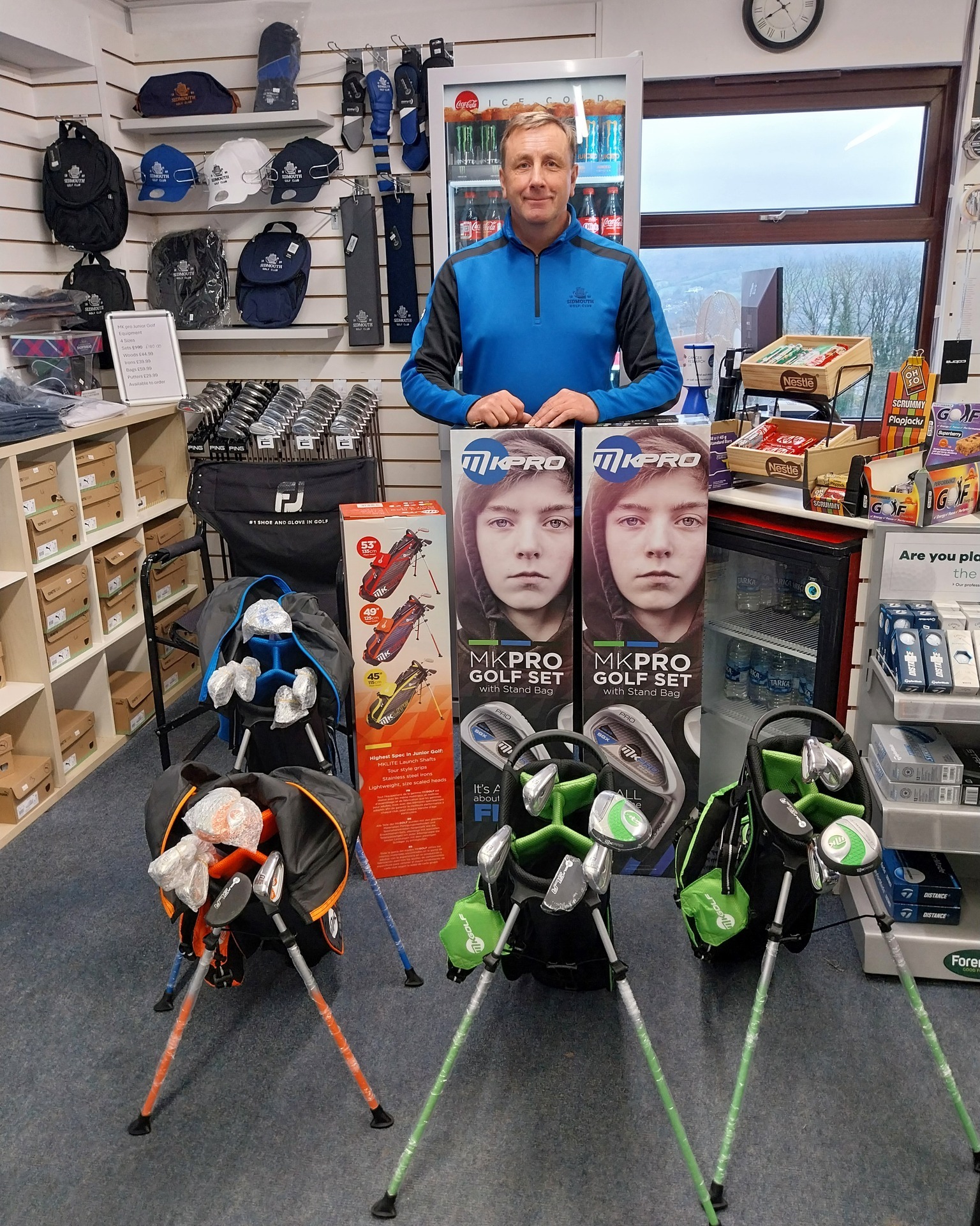 Sidmouth Golf Club Acquires New Clubs for Junior Players - @https://www.instagram.com/sidmouthgolf